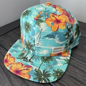 Tropical Print Brooklyn Ball Cap